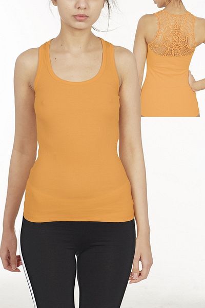 FSM1453 Kaduın Cotton Ribbed Ribbed Strap Round Neck Undershirt -2151