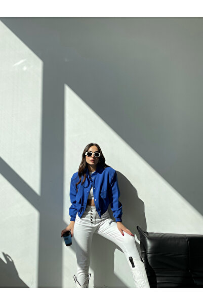 BELLA FASHION Jachetă Bomber din țesătură Dabıl