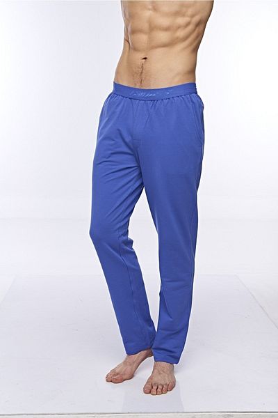 FSM1453 Pantaloni de pijama colorați din bumbac Comfort Fit pentru bărbați - 9001