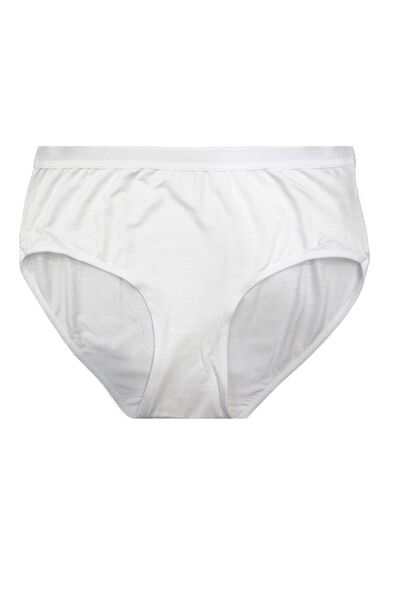 FSM1453 Жіночі модні тонкі тканинні трусики з високою талією, еластичні, 6 штук - 3031