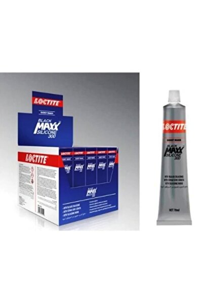 LOCTİTE Loctite Black Maxx Silikon 300 Tb 70 ml Isıya Dayanıklı Siyah Sıvı Co...