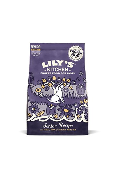 Lily's Kitchen طعام السلمون والتراوت للكلاب المسنة، 2.5 كجم