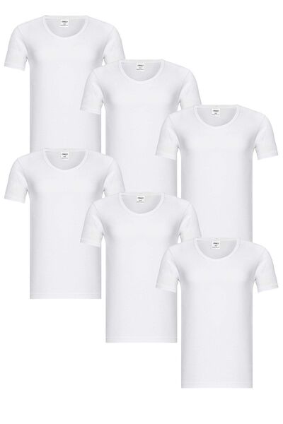 FSM1453 Чоловіча бавовняна футболка з короткими рукавами, 2 шт. -437