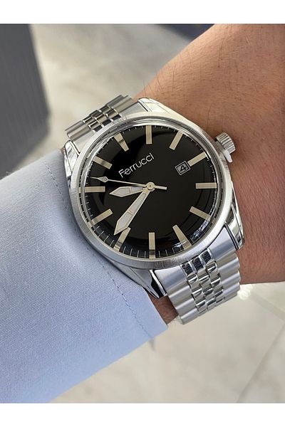 Ferrucci Men's Wristwatch - Waterproof Steel