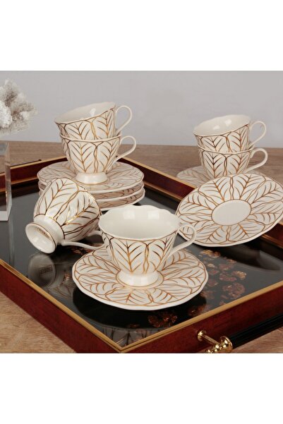 ROY KING Tanya 6 Kişilik Kahve Fincan Takımı