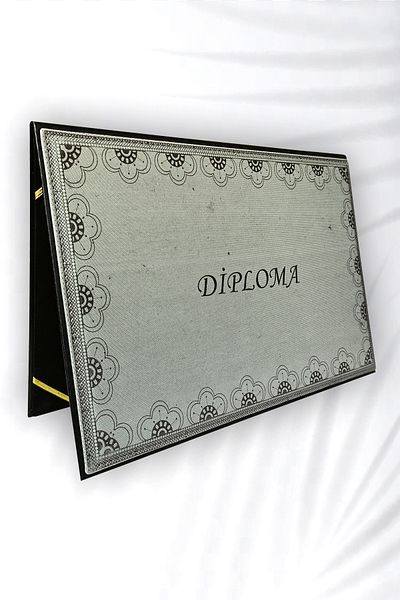 ankara menü A4 Certificate Container - Leather Velvet, Diploma Case, Printed