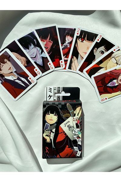 Wisevelya Kakegurui Anime Playing Card