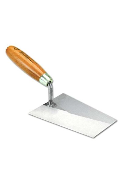 Dekor Duvarcı Malası Ahsap Saplı Yay Çelıgı 9 Cm X 12 Cm X 20 Cm