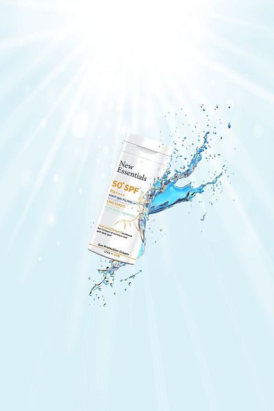 New Essentials SPF 50 Pa++++ Anti-Blemish - Protected Sun Care Cream