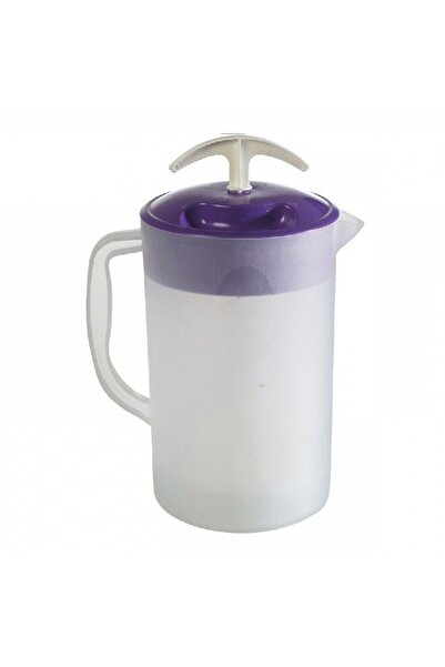 MURAT PLASTİK Murat Jumbo Plastik Sürahi Yuvarlak Yayık Ayran Sürahi 4 Lt