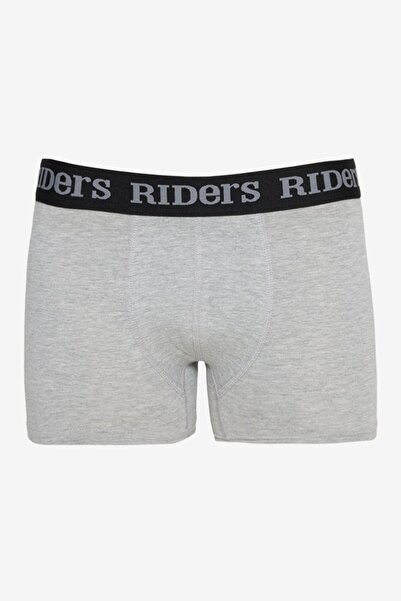 Riders by Lee Flexible Cotton Gray Melange Black Navy 3-pieceBoxerPack -RegularFit