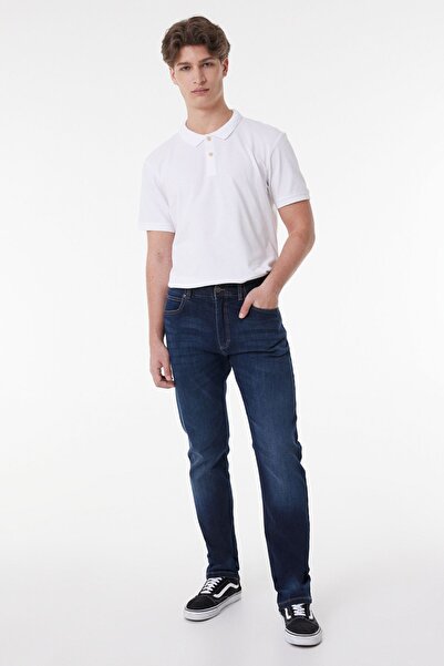 Lee Extreme Motion Slim Fit Dar Kesim Normal Bel Esnek Jean Kot Pantolon