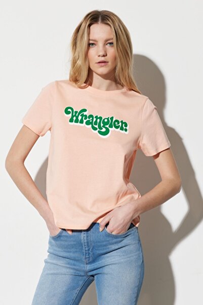 WRANGLER Regular Fit Normal Kesim %100 Pamuk Bisiklet Yaka Tişört