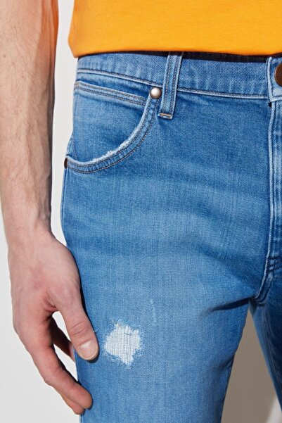 WRANGLER Larston Blue StretchSlimFit Jeans - Low Waist Jeans