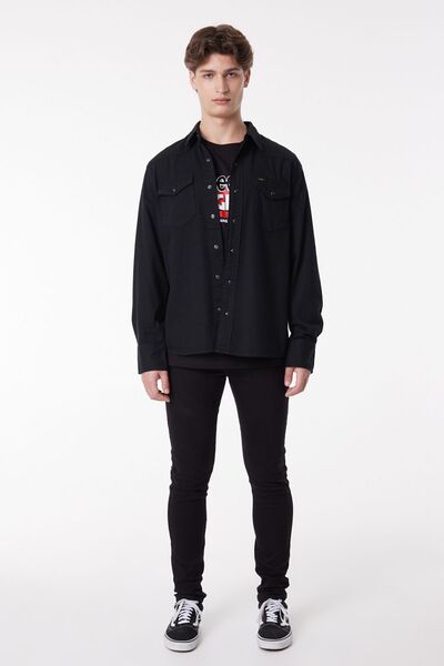 Lee Regular Fit Normal Kesim %100 Pamuk Denim Gömlek