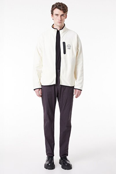 ALL TERRAIN GEAR -x- Wrangler All Terrain Gear Regular Fit Нормальний крій Повна застібка-блискавка Екрю Полар