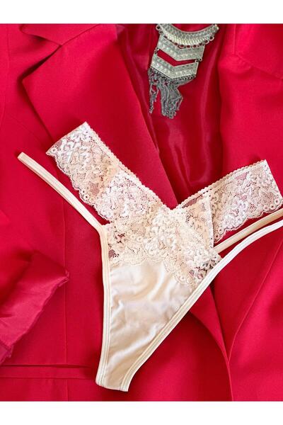 ESQUENN Ten Rengi Kadın V String