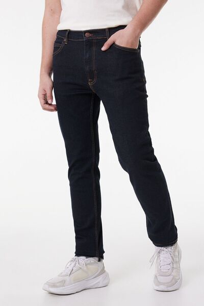 Lee Rider Slim Fit Dar Kesim Normal Bel Esnek Jean Kot Pantolon