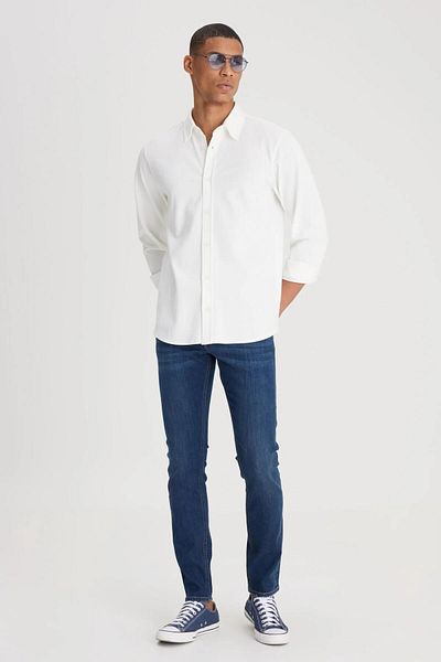 Lee Gerüschte Malone-Jeanshose