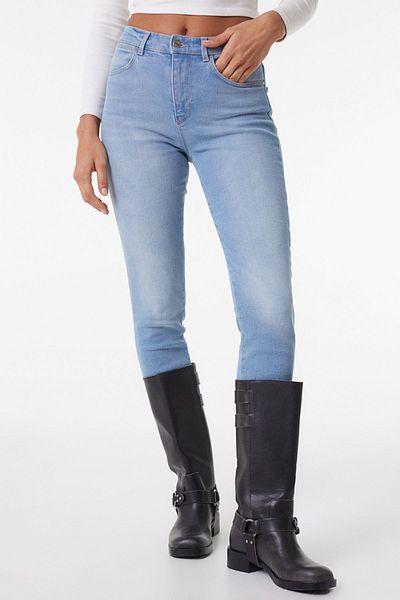 WRANGLER Vysoký pas StretchySkinnyFitDenimJeans - Džíny
