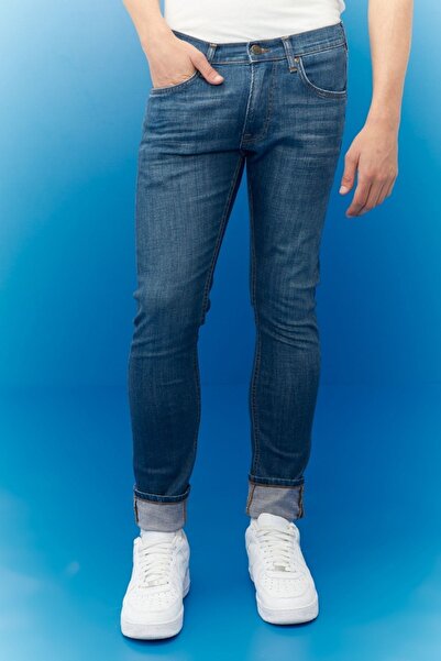 Lee Luke Slim Fit Düşük Bel Denim Esnek Jean Kot Pantolon