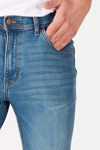 WRANGLER Blue Men's Jean Trousers - W12s053xt W12s Texas Slim