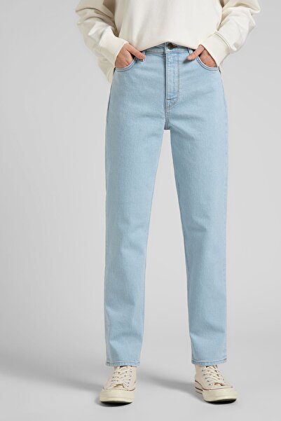 Lee Carol Regular Straight Fit Yüksek Bel Esnek Jean Kot Pantolon