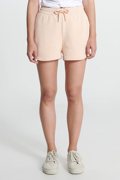 Lee Regular Fit Regular Cut Normal Waist Beige Sweat Shorts