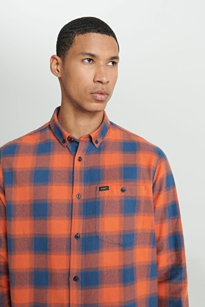 Lee Regular Fit Normal Kesim %100 Pamuk Uzun Kollu Gömlek