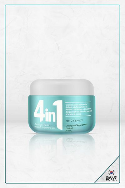 DR. CELLIO Cheongchun 4 in 1 Hyaluron Moisturizing Sleeping Mask - Korea Made