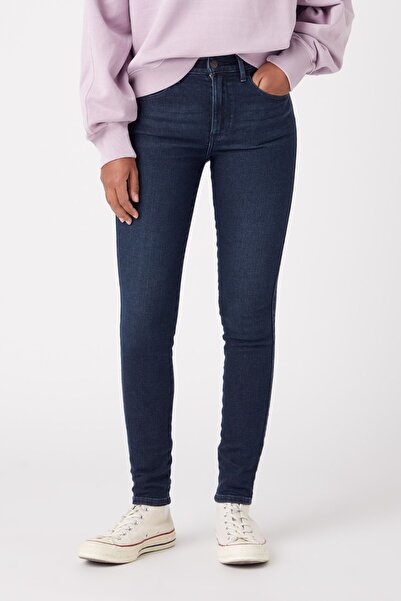 WRANGLER Skinny Fit Dar Kesim Yüksek Bel Esnek Jean Kot Pantolon