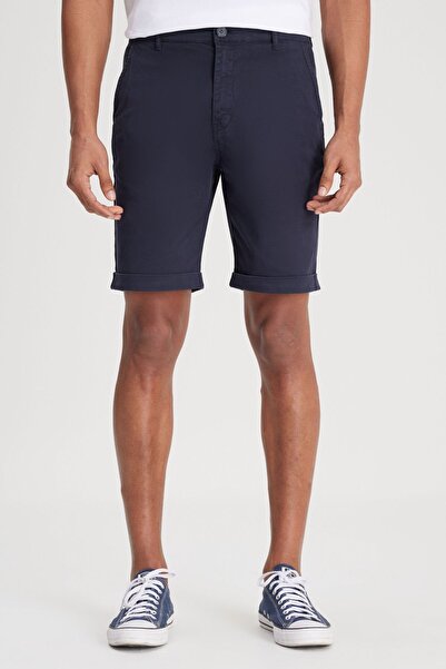 Lee Regular Fit Normal Kesim Normal Bel Lacivert Şort