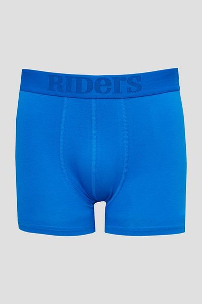 Riders by Lee Πακέτο Boxers 3 τεμαχίων με βαμβακερή ελαστική κανονική εφαρμογή μπλε Navy Blue Orange λογότυπο