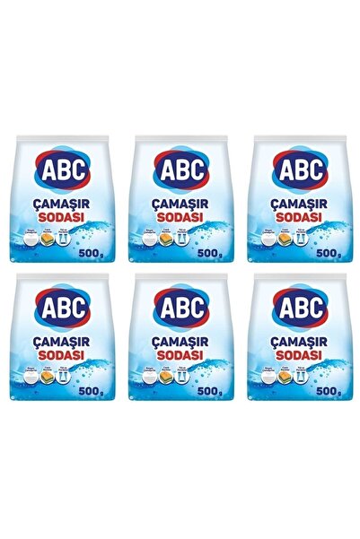 ABC Çamaşır Sodası 500 Gr. 6 Adet
