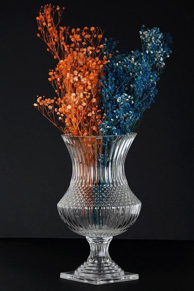 Paşabahçe Crystal Vintage Vase