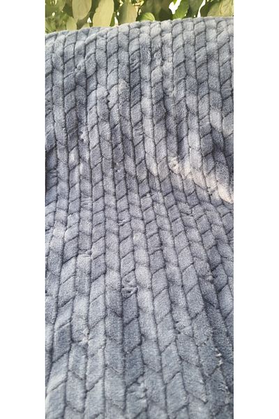 aktarteks Aksu Sherpa Blanket Bedspread - Reversible, 220x240cm