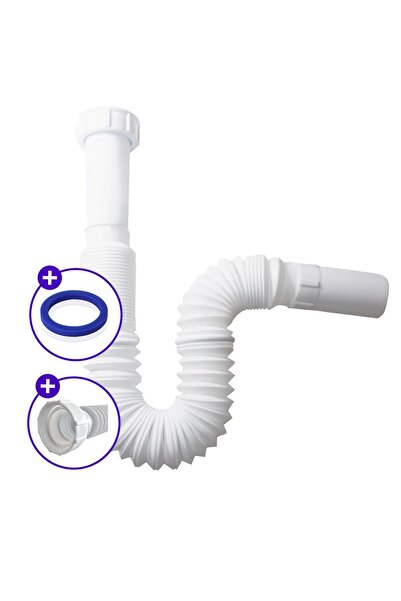 GÜÇLÜ Lavabo Sifonları İçin Körüklü Boru