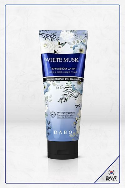Dabo White Musk Body Lotion in Korea