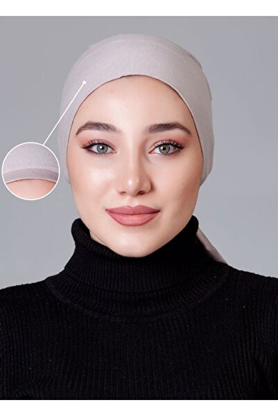 nanak Açık Vizon Penye Kaymayan Bone