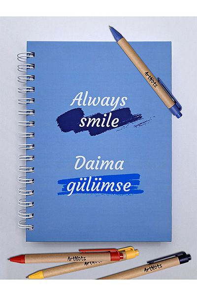 ArtNots Caiet de note 15x21 cm cu copertă rigidă cu puncte
