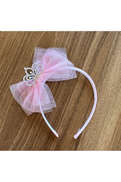 Mercan Simli Tüllü Kraliçe Figürlü Taç