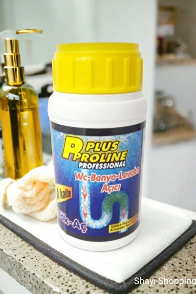 PLUS PROLİNE Wc Banyo Gider Lavabo Açıcı Dök Aç 1000 Gr