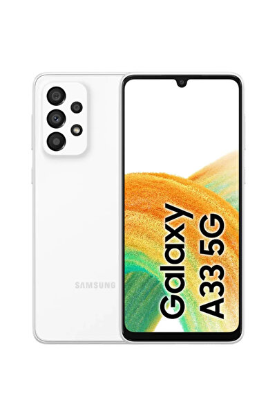 Samsung Yenilenmiş Galaxy A33 128 GB Beyaz Cep Telefonu (12 Ay Garantili) - A...
