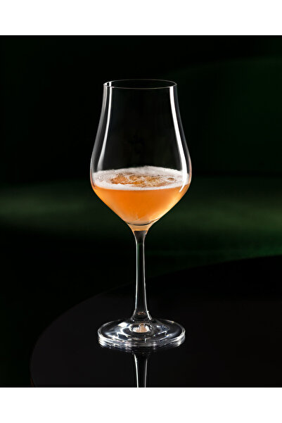 Madame Coco Mathilda 4'lü Kristal Şarap Kadehi Seti - 450ML