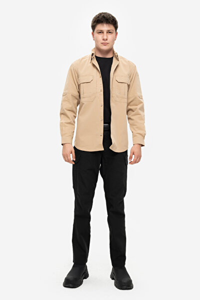 SOUTH COL Force Erkek Tactical Ripstop Taktik Gömlek Sırtı Fileli Yüksek Dayanıklığa Sahip Likralı Kumaş