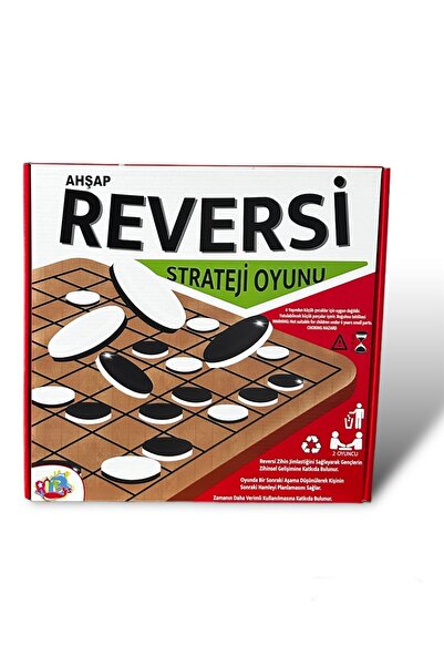 MindArea لعبة رفيرسي الخشبية اللوحية الذكية والاستراتيجية العائلية للذكاء الذ...