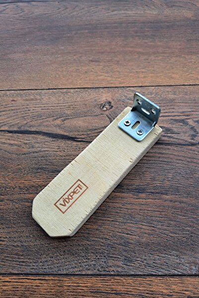 Vixpet Sandy Wooden Pigeon Perch - 14 Cm, 20 Pieces, Single Perch, Wooden Perch, Resting Perch