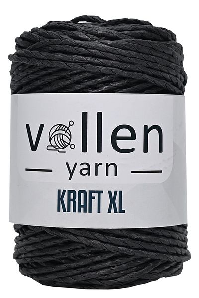 vollen yarn Twisted Paper Rope Rope,paper Raffia Rope,sewing Machine Rope,straw Bag And Hat Rope,250gr,black