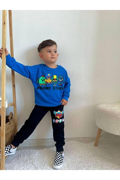 CANDA Costum pentru baieti - Imprimat Bravl Stars