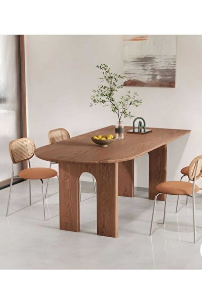 Ağaçsan Lenton doğal ağaç yemek masası